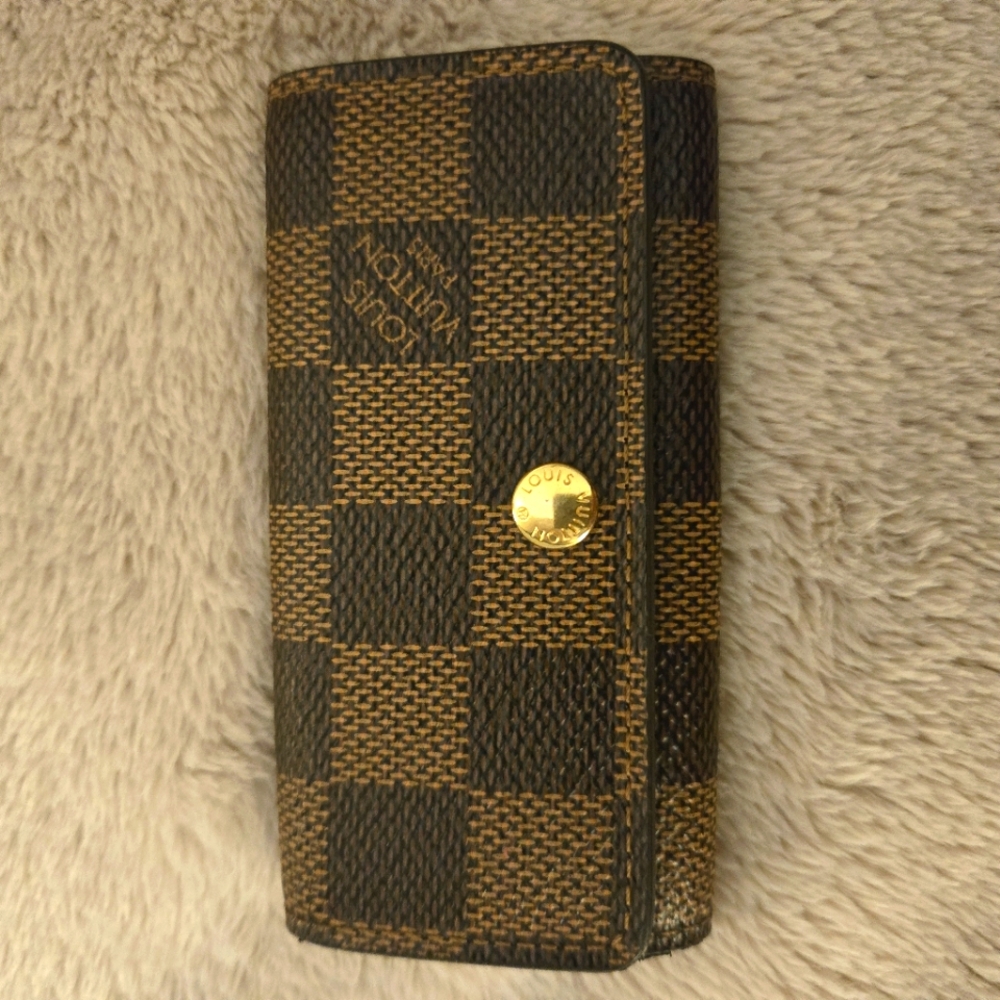 Louis Vuitton Damier Ebene Key Case Wallet